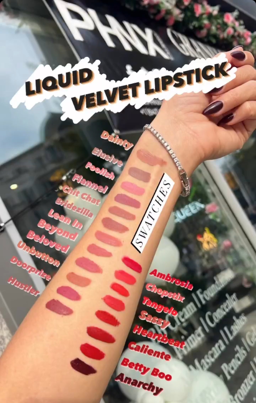 Liquid Velvet Lipstick.